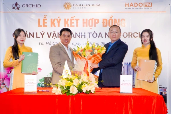 HADO PM TIẾP TỤC ĐỒNG HÀNH CÙNG TÒA NHÀ ORCHID TRÊN NỀN TẢNG CHẤT LƯỢNG VÀ CHUYÊN NGHIỆP